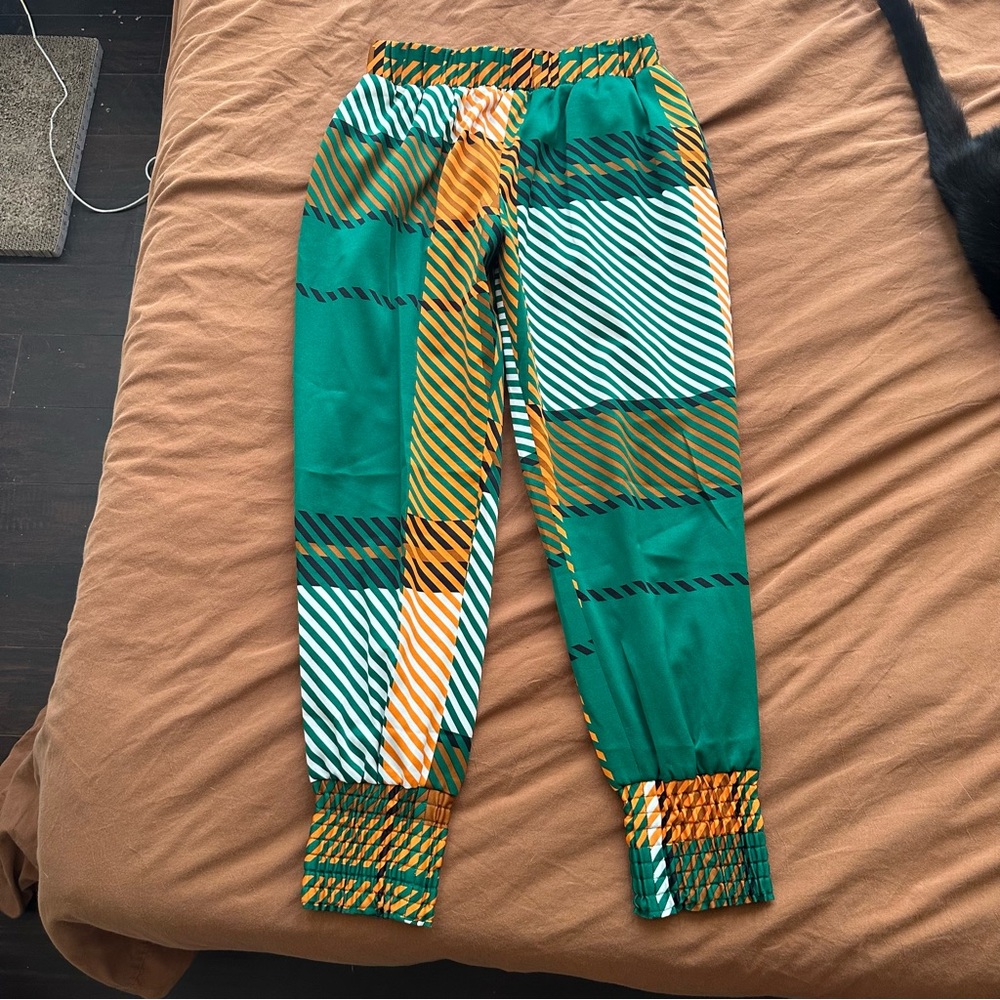Issey Miyake Geometric Jogger Pants